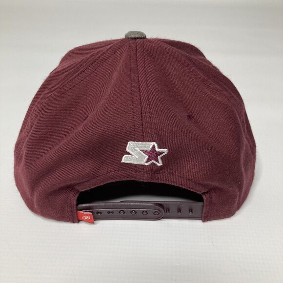 Starter Primitive Skate Snapback Hat Brown Snake Brim Dark Red, One Size Adj. - Picture 3 of 9